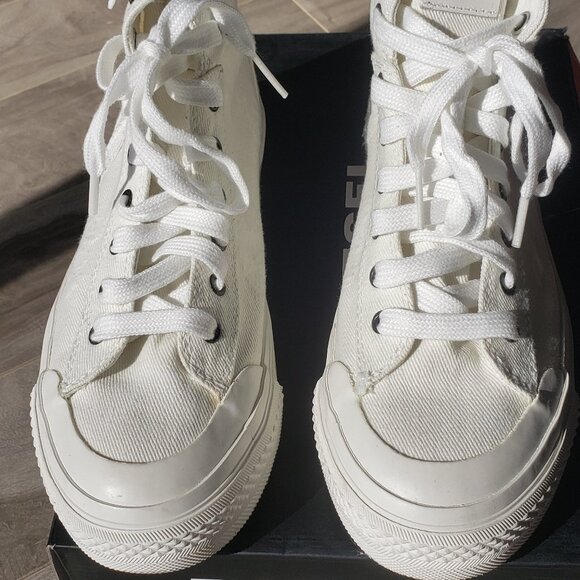 Diesel Mid Top Zip Up Sneakers US8.5 - Picture 4 of 6